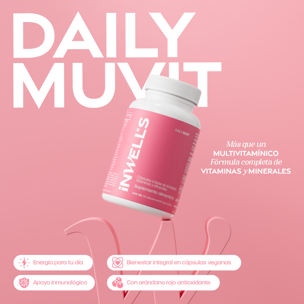 Daily Muvit — Multivitamínico Premium en Cápsulas