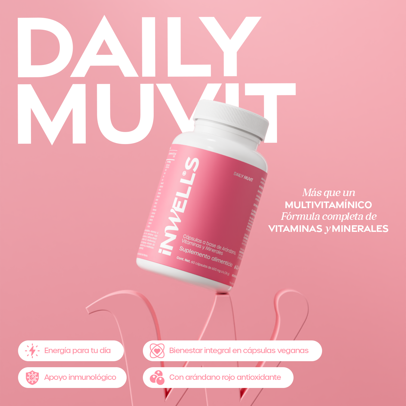 Daily Muvit — Multivitamínico Premium en Cápsulas