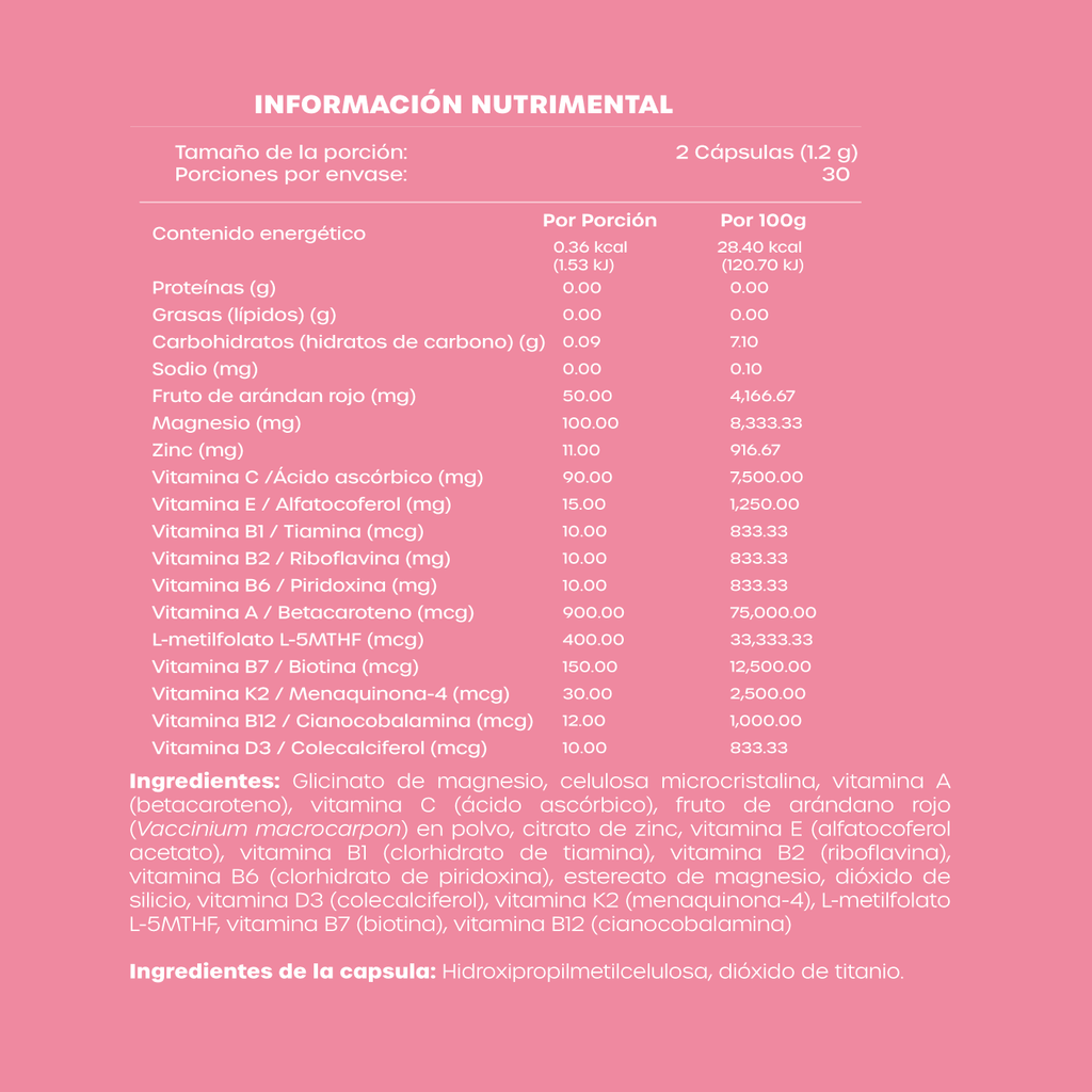 Daily Muvit — Multivitamínico Premium en Cápsulas