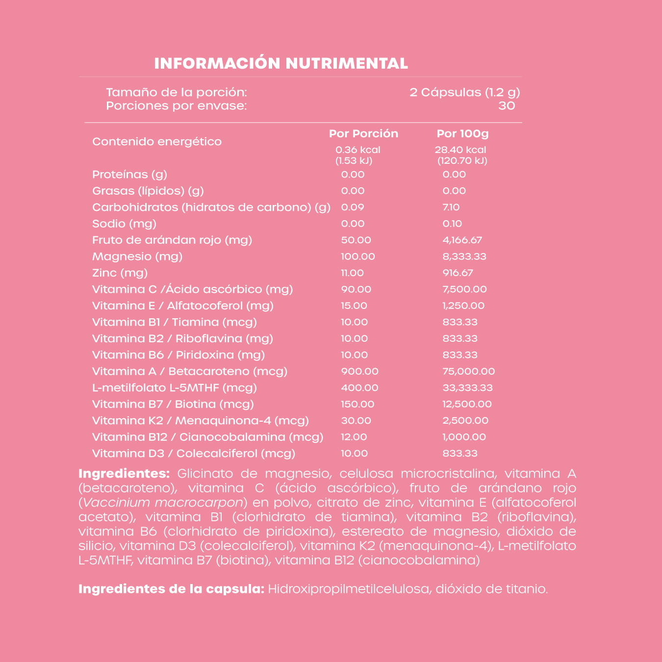 Daily Muvit — Multivitamínico Premium en Cápsulas