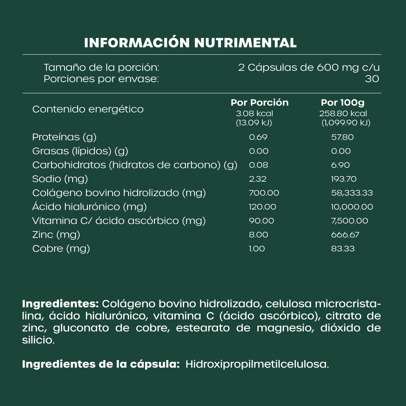 Glow Flex — Colágeno + Ácido Hialurónico + Vitamina C